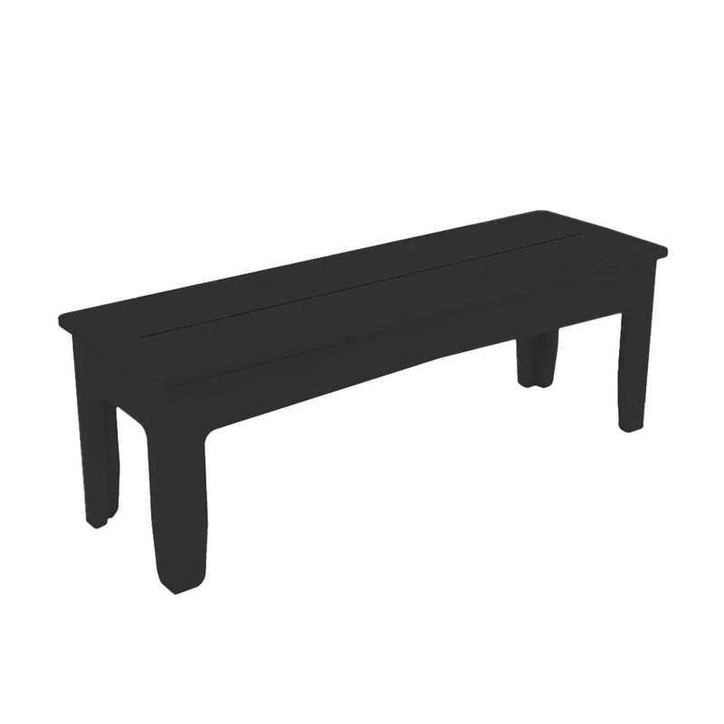 Ledge Lounger Mainstay Dining Bench | Patio Dining Furniture - Black
