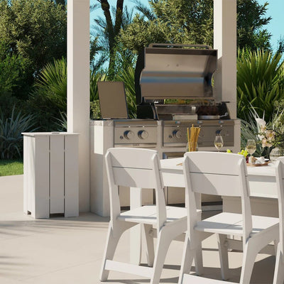 Ledge Lounger Mainstay Rectangular Dining Table | Patio Dining Set