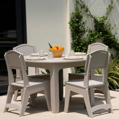 Ledge Lounger Mainstay Round Dining Table | Patio Dining Set