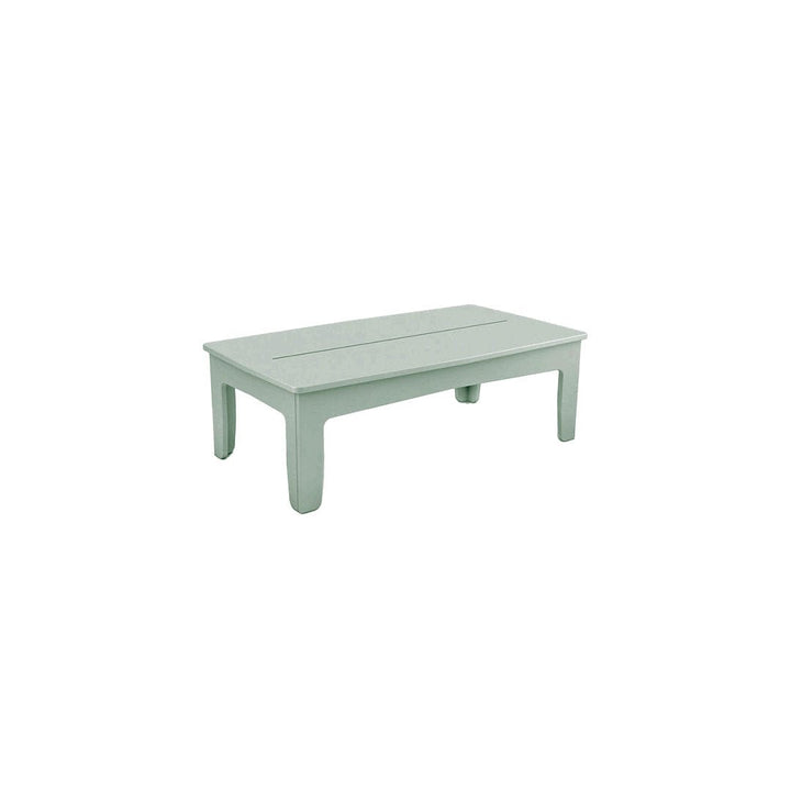 Ledge Lounger Mainstay Rectangular Coffee Table | Patio Table - Sage Green