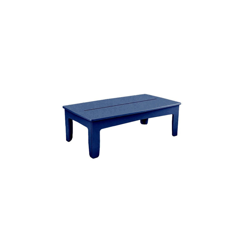Ledge Lounger Mainstay Rectangular Coffee Table | Patio Table - Navy