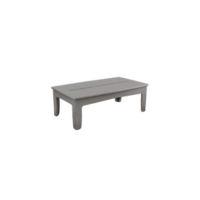 Ledge Lounger Mainstay Rectangular Coffee Table | Patio Table - Gray