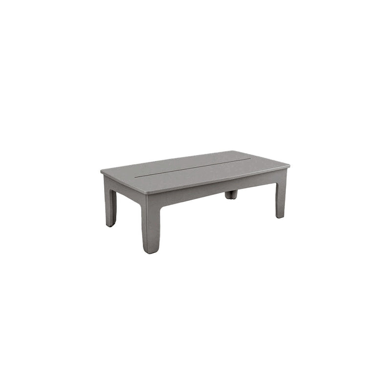 Ledge Lounger Mainstay Rectangular Coffee Table | Patio Table - Gray