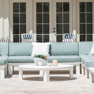 Ledge Lounger Mainstay Round Coffee Table | Patio Side Table