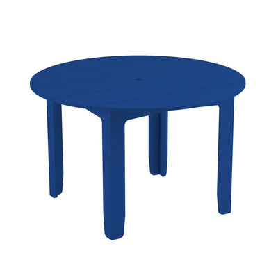 Ledge Lounger Mainstay Round Dining Table | Patio Dining Set - Navy