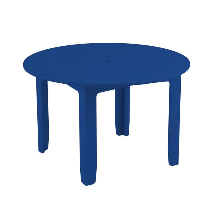 Ledge Lounger Mainstay Round Dining Table | Patio Dining Set - Navy