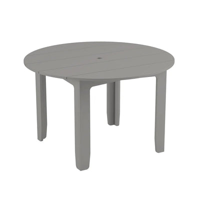 Ledge Lounger Mainstay Round Dining Table | Patio Dining Set - Gray