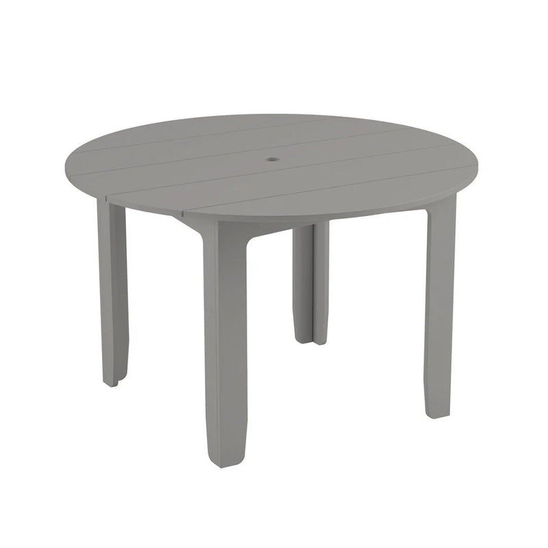 Ledge Lounger Mainstay Round Dining Table | Patio Dining Set - Gray