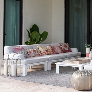 Mainstay Sectional 3 Piece Patio Sofa Set | Ledge Lounger