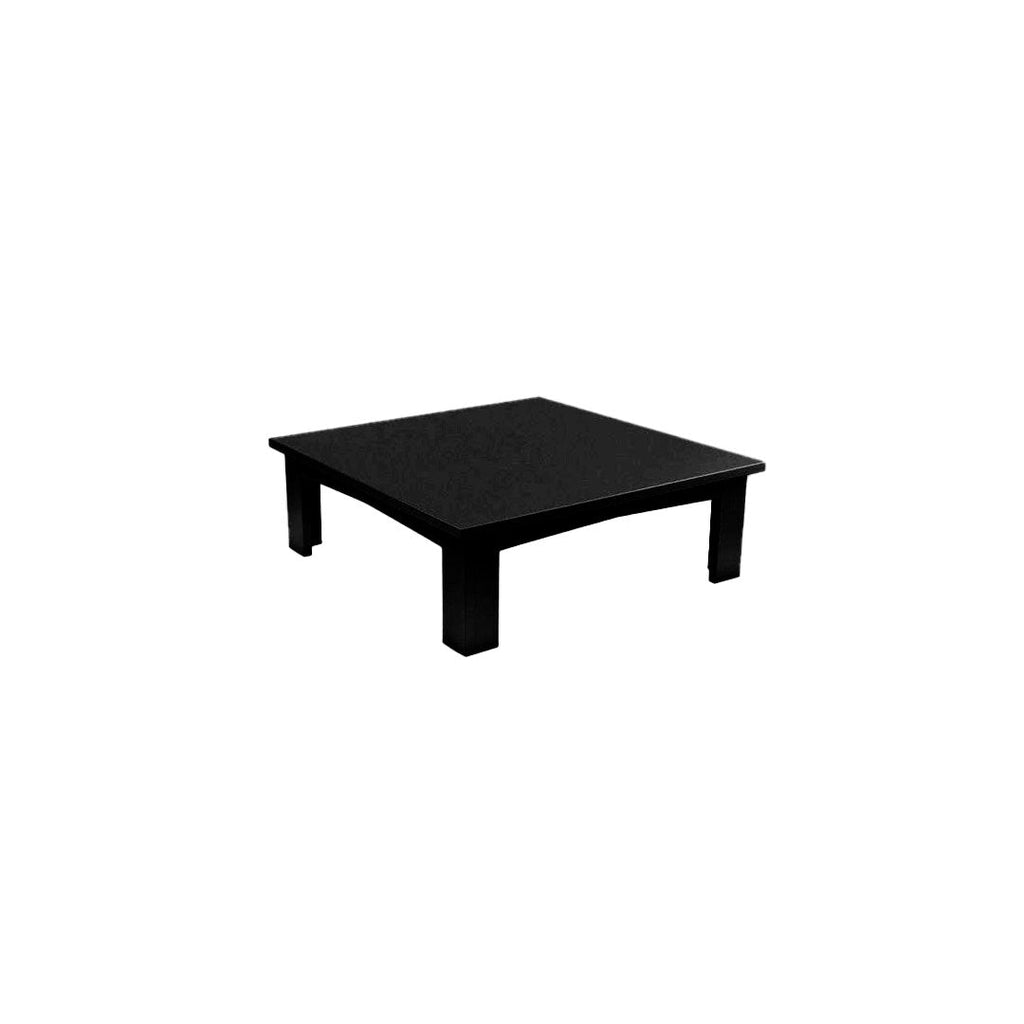 Ledge Lounger Mainstay Square Coffee Table | Patio Side Table - Black