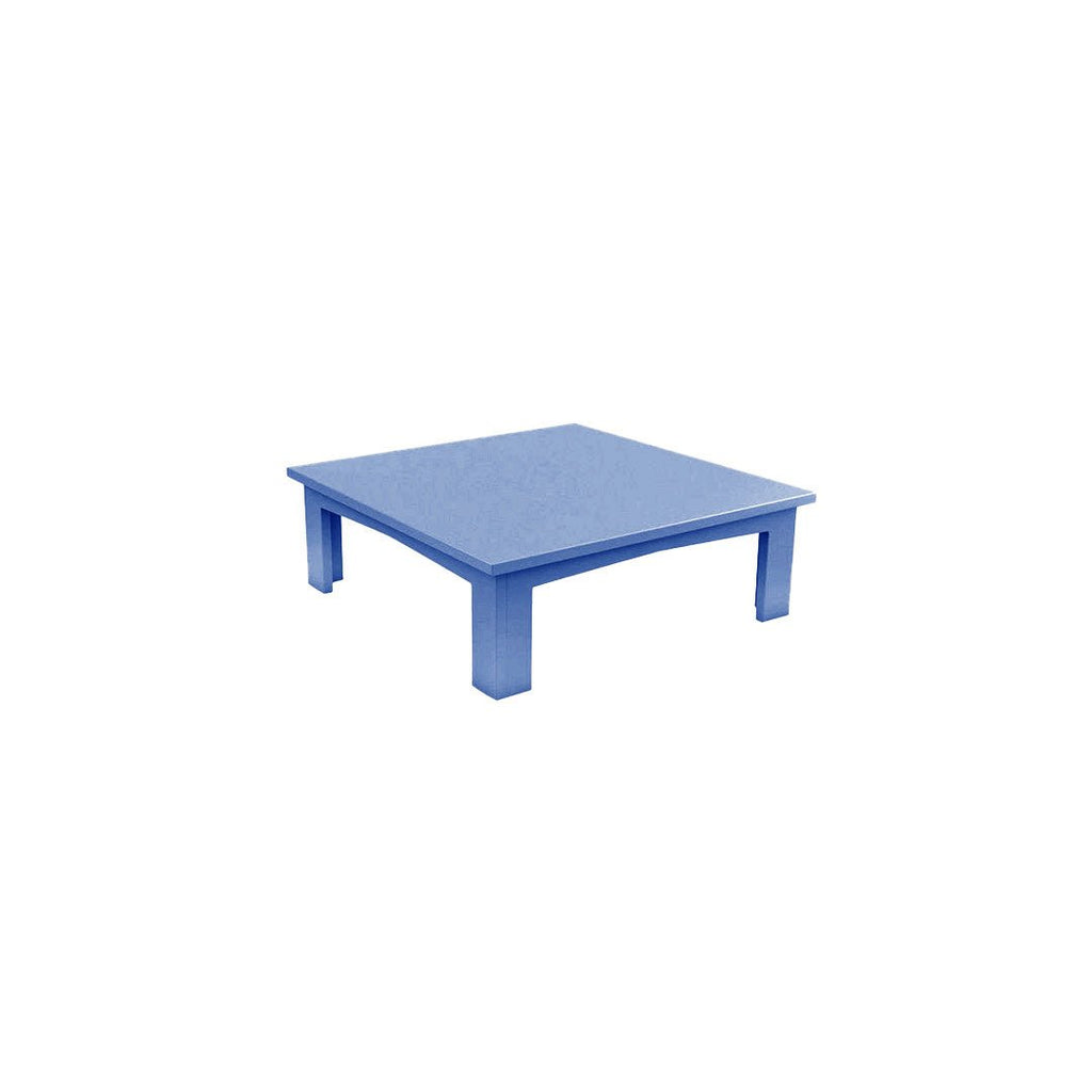 Ledge Lounger Mainstay Square Coffee Table | Patio Side Table - Sky Blue