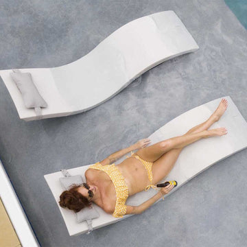 Ledge Lounger Outdoor Escape Bundle | In-Pool & Patio Furniture