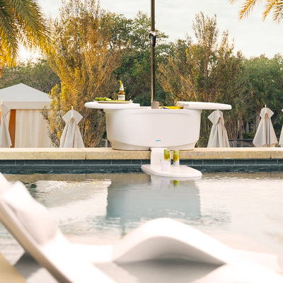 PartyPad Swim-Up Bar for Swimming Pools | Ledge Lounger Pool Accessories