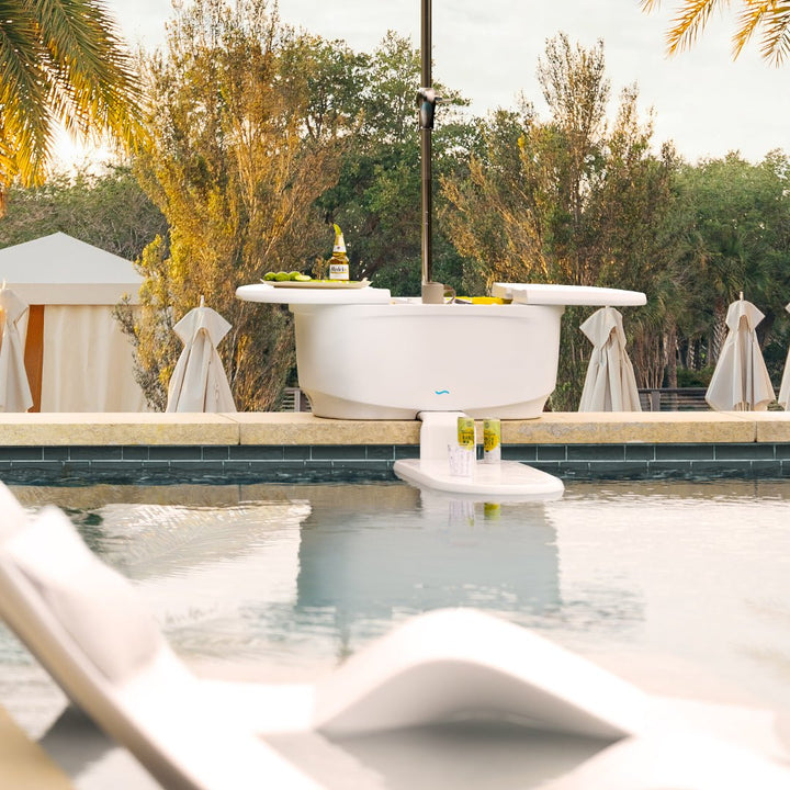 PartyPad Swim-Up Bar for Swimming Pools | Ledge Lounger Pool Accessories