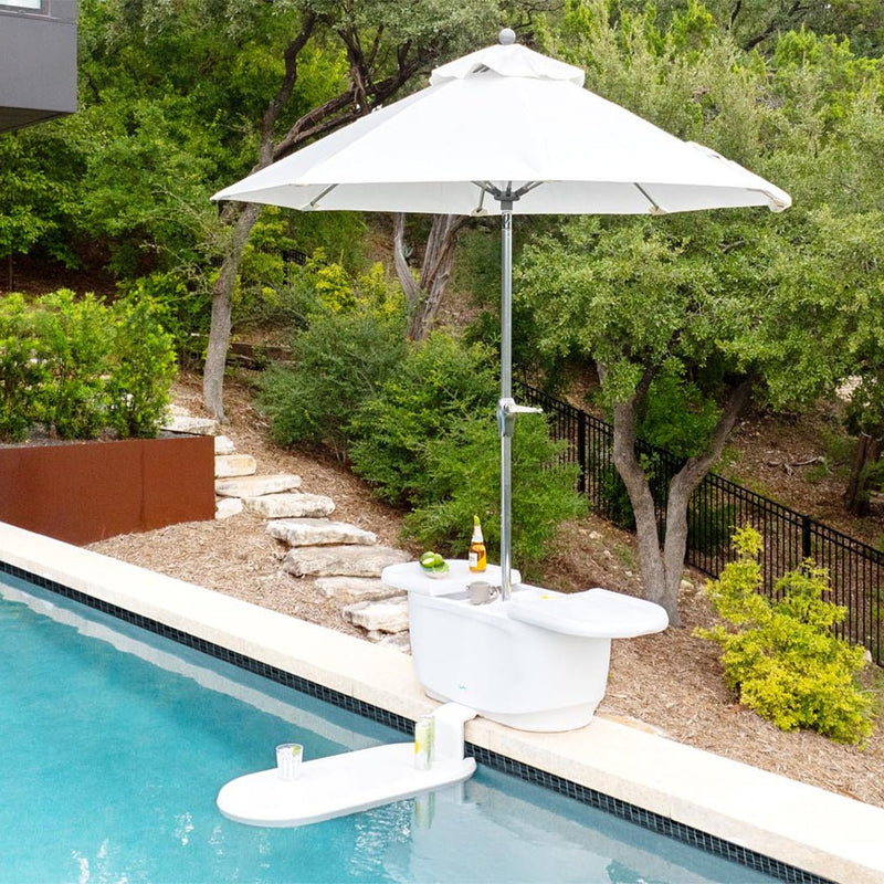 PartyPad Swim-Up Bar for Swimming Pools | Ledge Lounger Pool Accessories