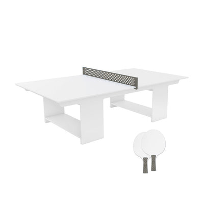Ledge Lounger Ping Pong Table | Luxury Outdoor Games | Gray
