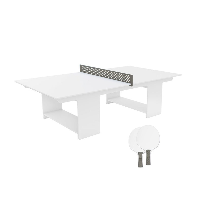 Ledge Lounger Ping Pong Table | Luxury Outdoor Games | Gray