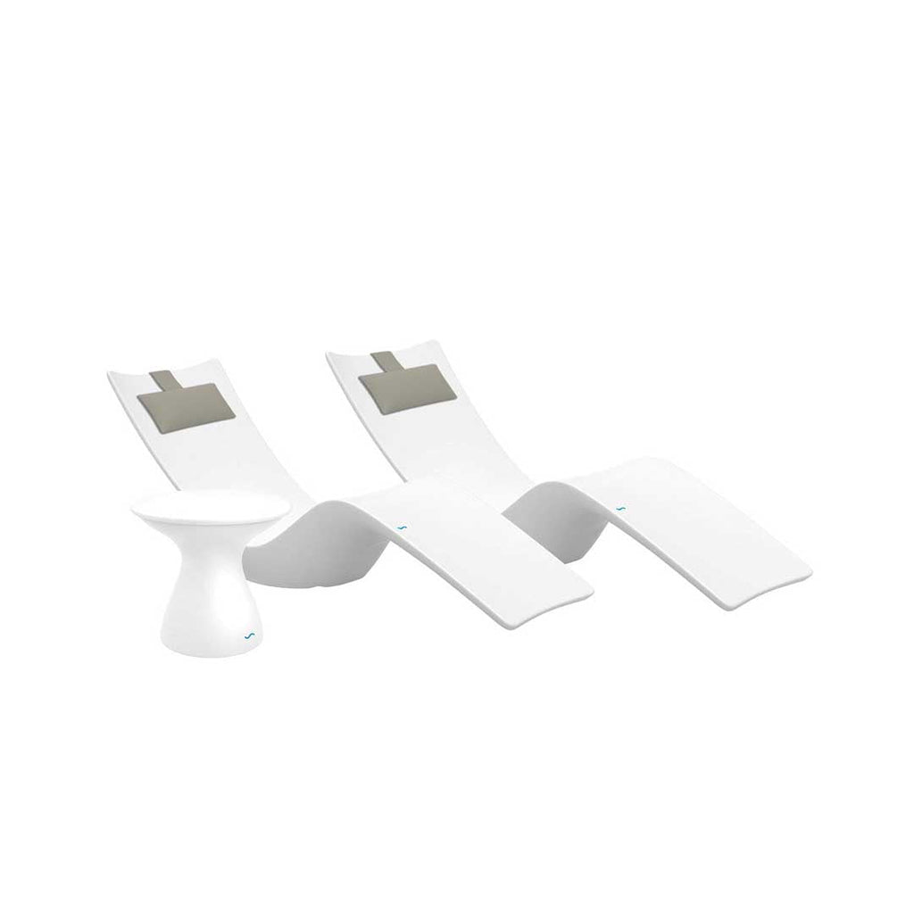Resort Luxury Outdoor Paradise In-Pool Furniture Bundle