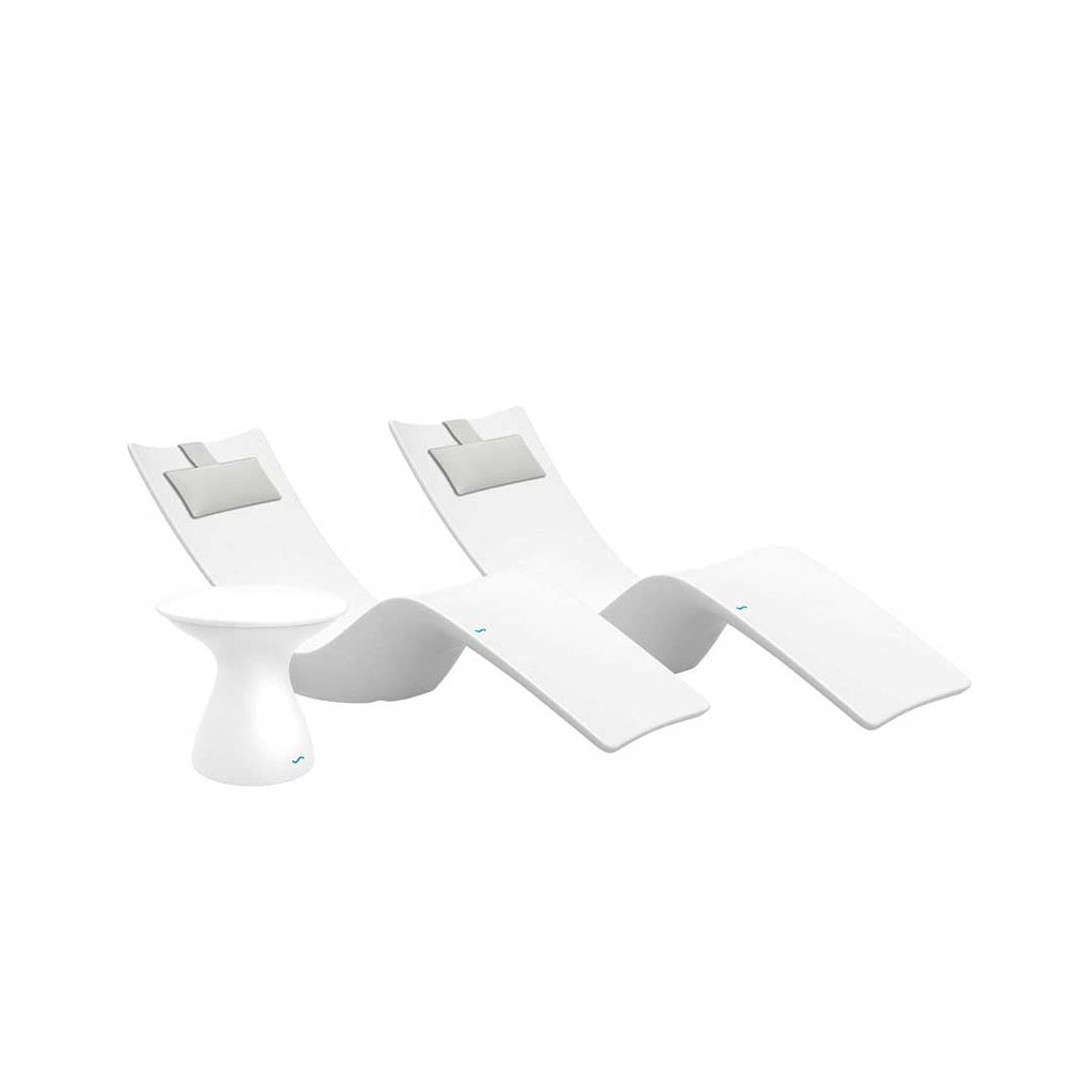 Resort Luxury Outdoor Paradise In-Pool Furniture Bundle