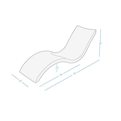 Ledge Lounger Signature Chaise | Luxury Pool & Patio Furniture