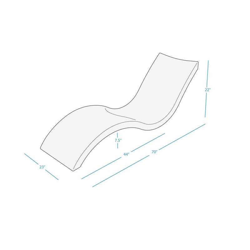 Ledge Lounger Signature Chaise | Luxury Pool & Patio Furniture