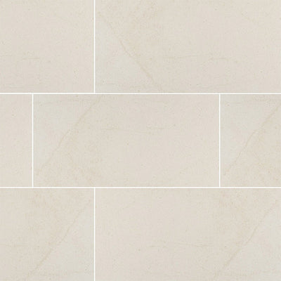 Living Style Cream, 18" x 36" Porcelain Tile | MSI Floor Tile