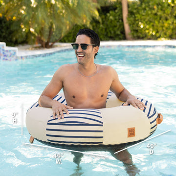 Lux Inflatable Ring Float by Big Joe
