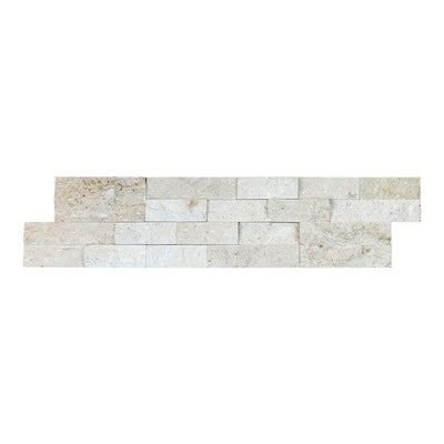 Lymra, 6" x 24" Limestone Ledger Panel | Stacked Natural Stone