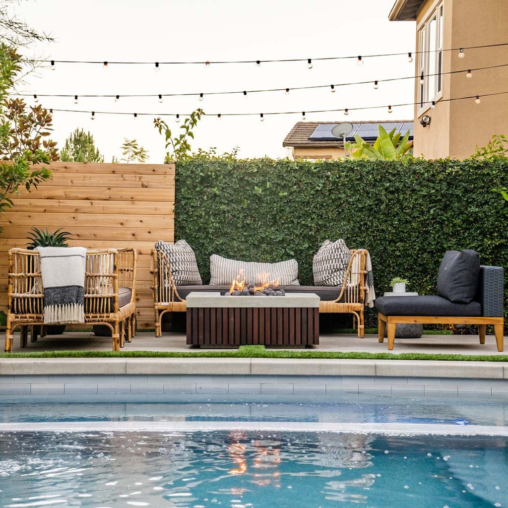 Manchester Fire Table | Outdoor Gas Fire Pit by Prism Hardscapes