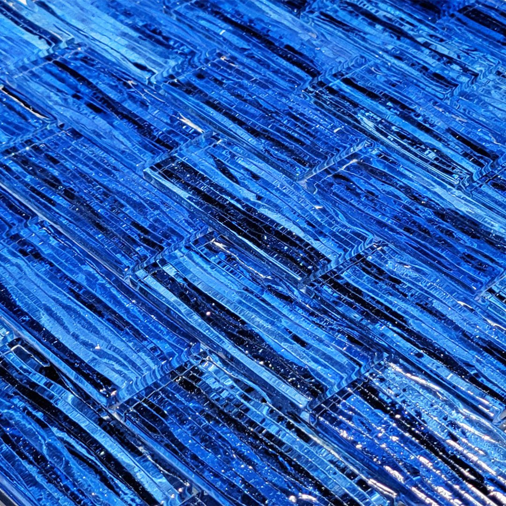 Marina Blue, 1.5" x 3" Glass Tile | GM8153B4 | AquaBlu Mosaics
