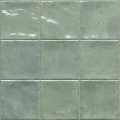 Marrakech Sea Water, 4" x 4" Porcelain Tile | Aquatica Pool Tile
