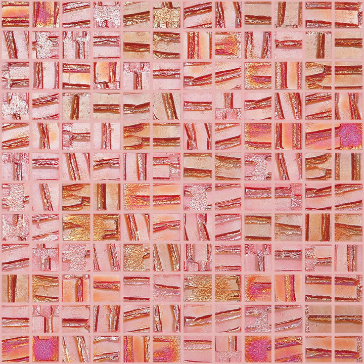Mars Red, 1" x 1" - Glass Tile | Vidrepur Glass Pool Tile