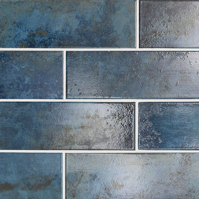 Marza Cobalt, 4" x 12" Ceramic Tile | Backsplash & Wall Tile by MSI