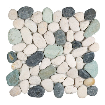 Maui Turtle, Pebble Tile | Pebbles Series | Natural Stone Mosaics