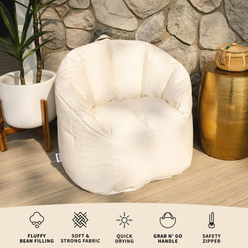 Outdoor plush chair by Big Joe