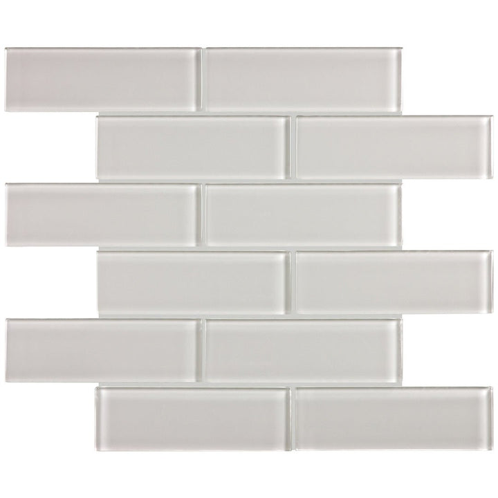 Mist, 2" x 6" Subway Tile | ANAELEMMIS26 | Aquatica Glass Pool Tile