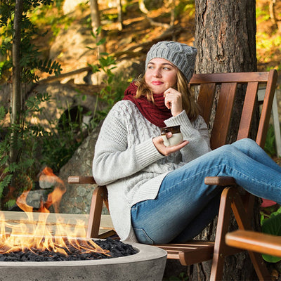 Prism Hardscapes Moderno 4 Fire Bowl | Outdoor Gas Fire Pit