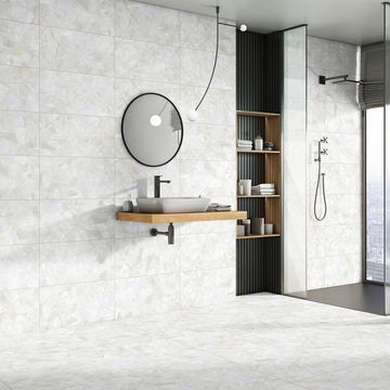 Mother of Pearl Ivory Porcelain Tile