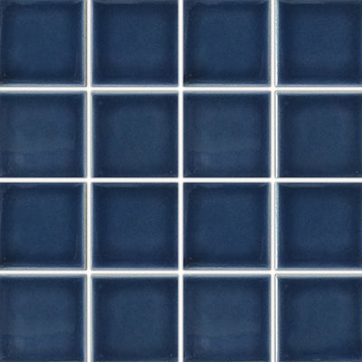 Navy Blue, 3" x 3" | VIP-917 | Fujiwa Porcelain Pool Tile