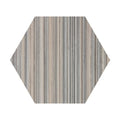 Oasis Blue Hexagon, 9.25" x 9.25" - Porcelain Tile