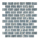 Oasis Grey, 1" x 2" - Glass Tile