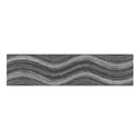 Ocean Wave Charcoal, 6" x 24" - Porcelain Tile