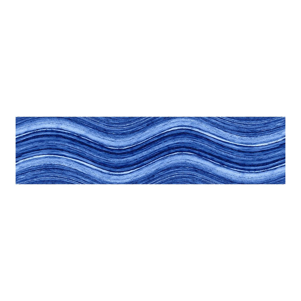 Ocean Wave Cobalt, 6" x 24" | Pool Waterline Tile
