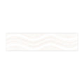 Ocean Wave Ice White, 6" x 24" - Porcelain Tile