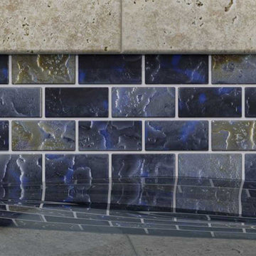 Oceana Seas, 1" x 2" | ANTHSPOS | Mosaic Glass Tile by Anthology