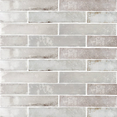 Old Savannah Grey, 2" x 10" Ceramic Tile | Kitchen Backsplash Tile