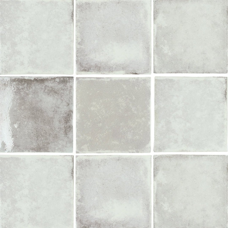 Old Savannah Gray, 4" x 4" Ceramic Tile | Kitchen Backsplash Tile