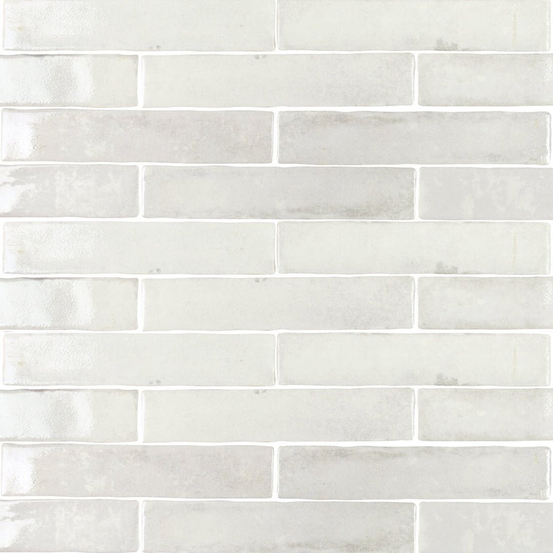 Old Savannah White, 2" x 10" Ceramic Tile | Kitchen Backsplash Tile