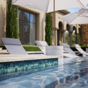 OP 25.06, 1" x 1" Glass Tile | Glass Mosaic Tile by Bisazza