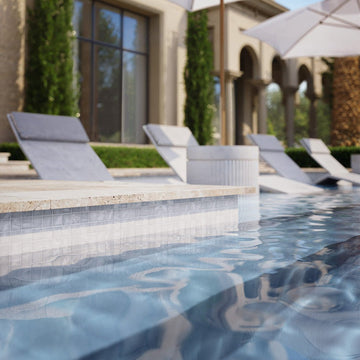 OP 25.10 Matte, 1" x 1" Glass Tile | Glass Mosaic Tile by Bisazza